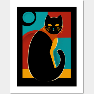 Bauhaus cat 1 Posters and Art